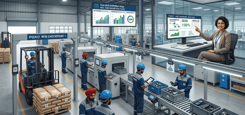 RFID Traceability for Manufacturing & Audit Compliance