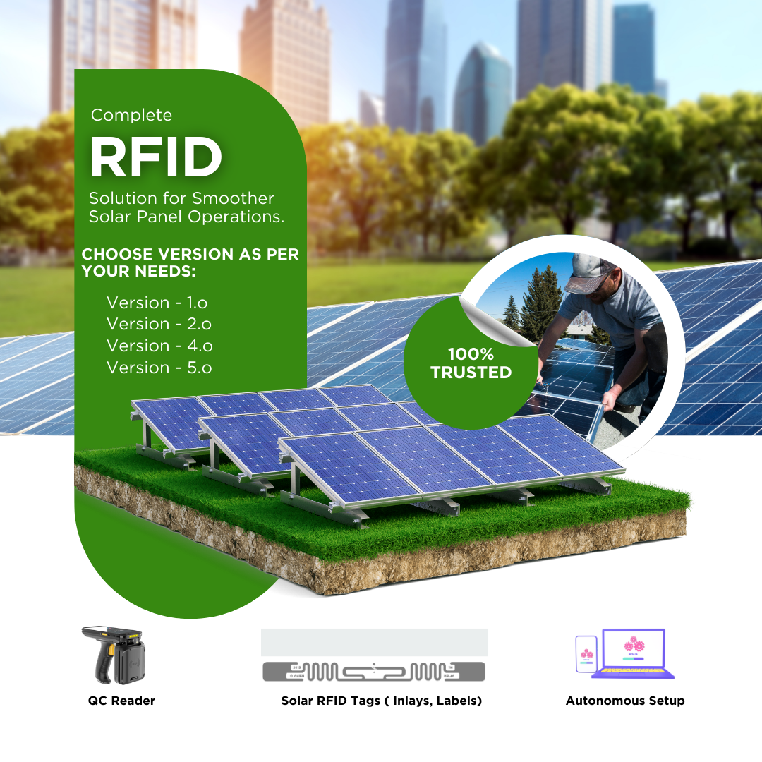 RFID Solar SPV Module Management